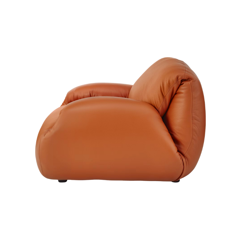 The Luva Modular Armchair presents timeless beauty in an inventive form. Fold up, down, or reconfigure as you please. Created by designer Gabriel Tan, Luva is a case study for probing at the intersections of art, design, and culture. The chair's elemental form is inspired by the soft-rolled tops of Japanese futons and the padded tactility of a boxing glove.