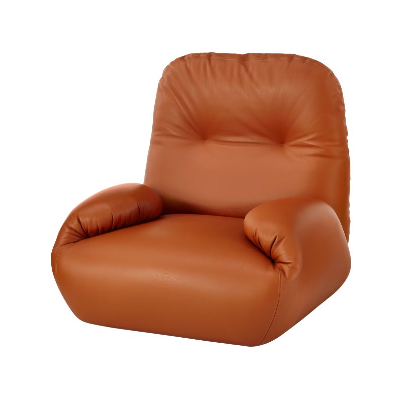 The Luva Modular Armchair presents timeless beauty in an inventive form. Fold up, down, or reconfigure as you please. Created by designer Gabriel Tan, Luva is a case study for probing at the intersections of art, design, and culture. The chair's elemental form is inspired by the soft-rolled tops of Japanese futons and the padded tactility of a boxing glove.