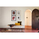The Nelson Cane Bench from Herman Miller in a hallway lifestyle photo.
