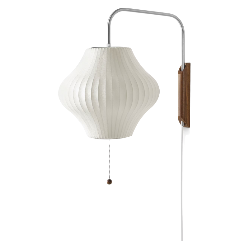 The Nelson Pear Wall Sconce from Herman Miller.