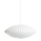The extra large Nelson Saucer Bubble Pendant from Herman Miller.