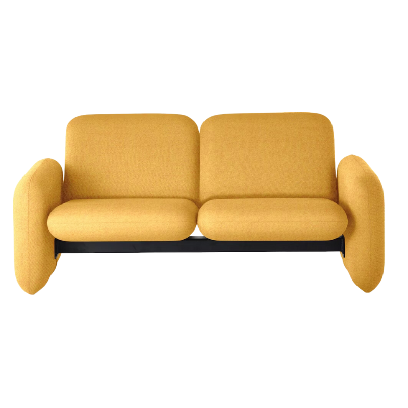 The Wilkes Modular Sofa, 2 Seater from Herman Miller in beck fabric, lambic color.