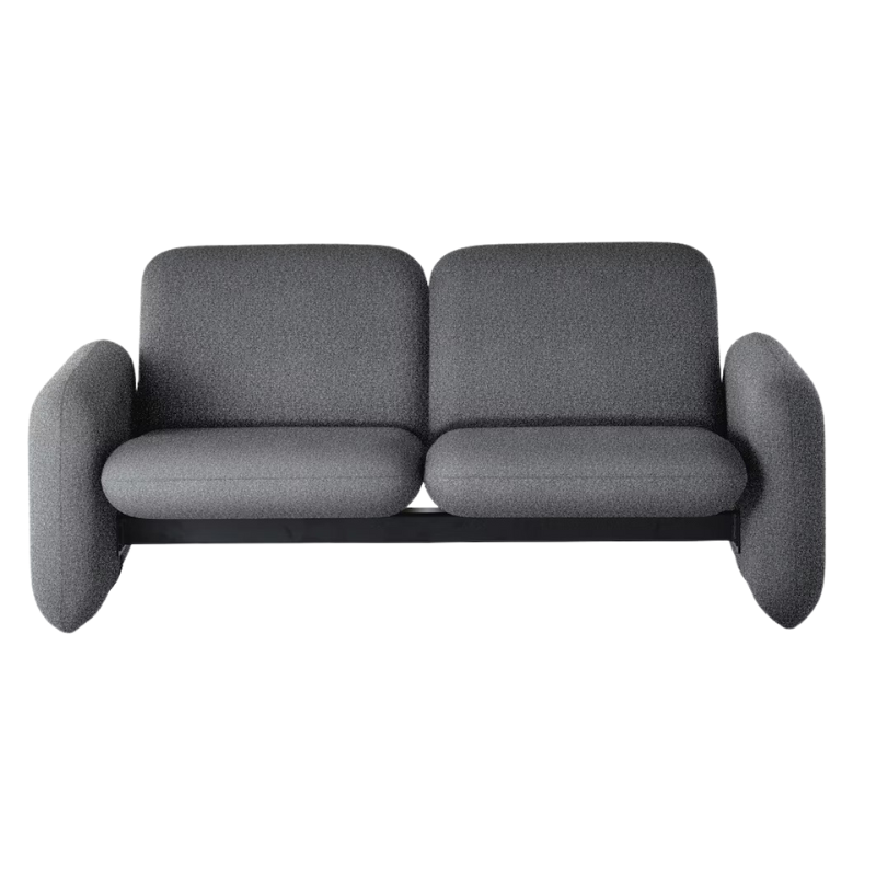The Wilkes Modular Sofa, 2 Seater from Herman Miller in beck fabric, molecule color.