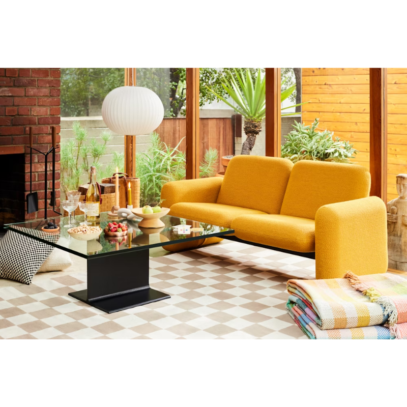 The Wilkes Modular Sofa, 2 Seater from Herman Miller in a living room.