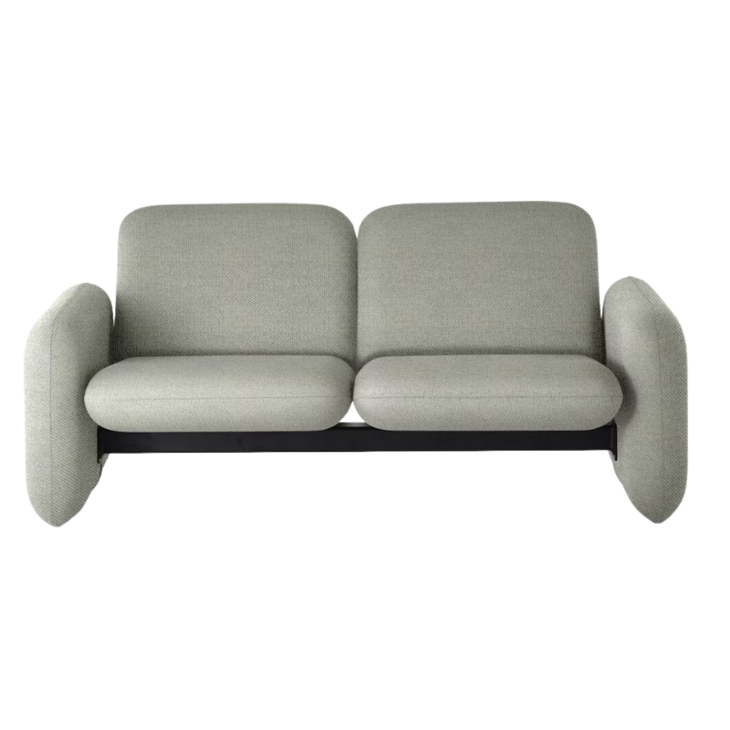 The Wilkes Modular Sofa, 2 Seater from Herman Miller in nico fabric, alcazar color.