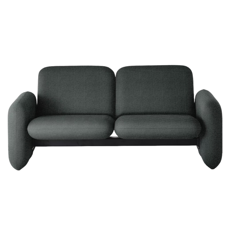 The Wilkes Modular Sofa, 2 Seater from Herman Miller in nico fabric, bridegroom color.