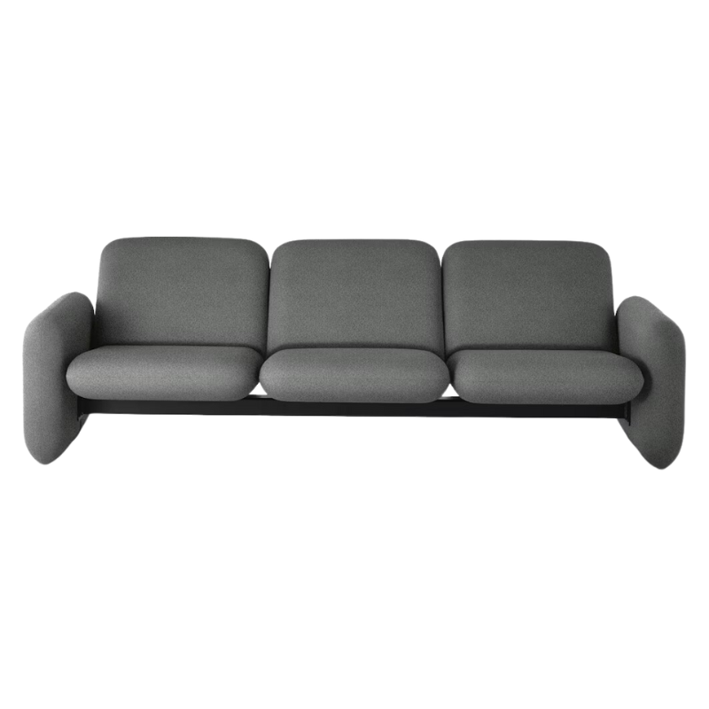The Wilkes Modular Sofa 3 Seater from Herman Miller with beck fabric in cornerstone color.