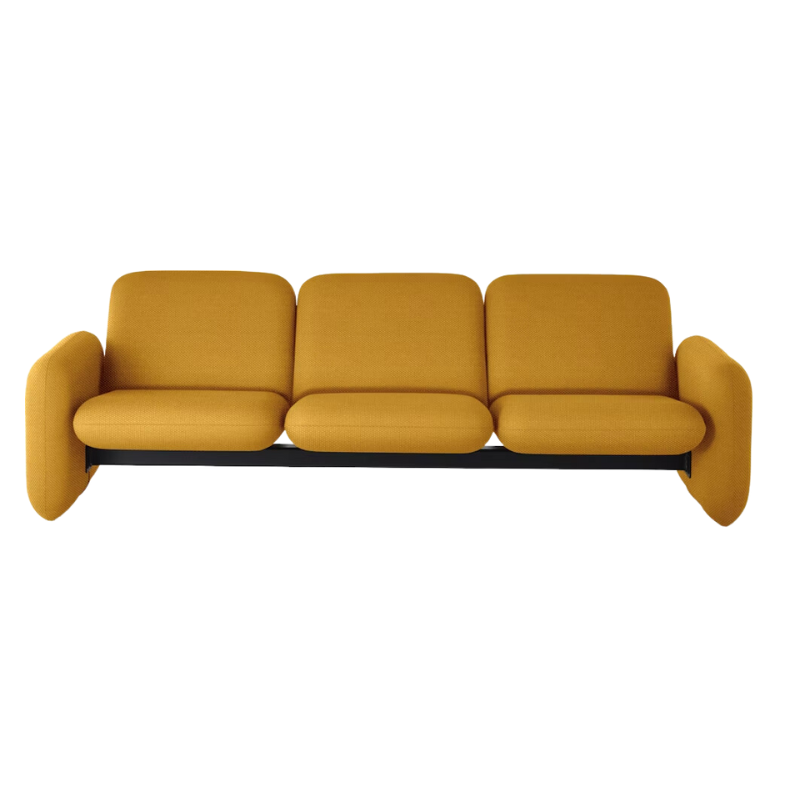 The Wilkes Modular Sofa 3 Seater from Herman Miller with nico fabric in toasty color.