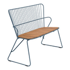 The PAON outdoor bench has Scandinavian influences in its design, but with a touch of French Victorian romance. The PAON bench provides optimal seating comfort which you would not expect from a metal chair!
