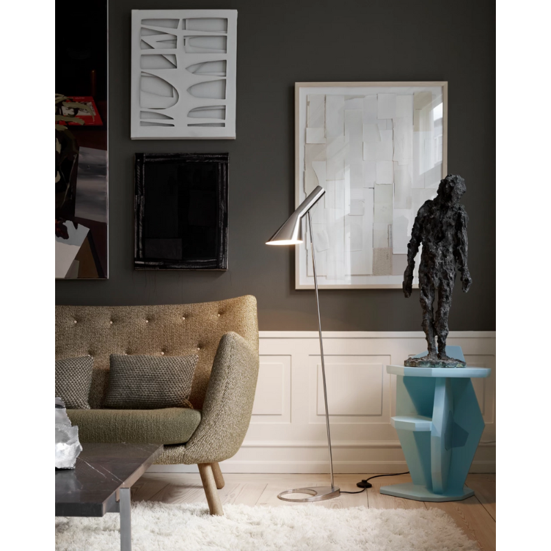 The AJ Floor from Louis Poulsen in a lounge.