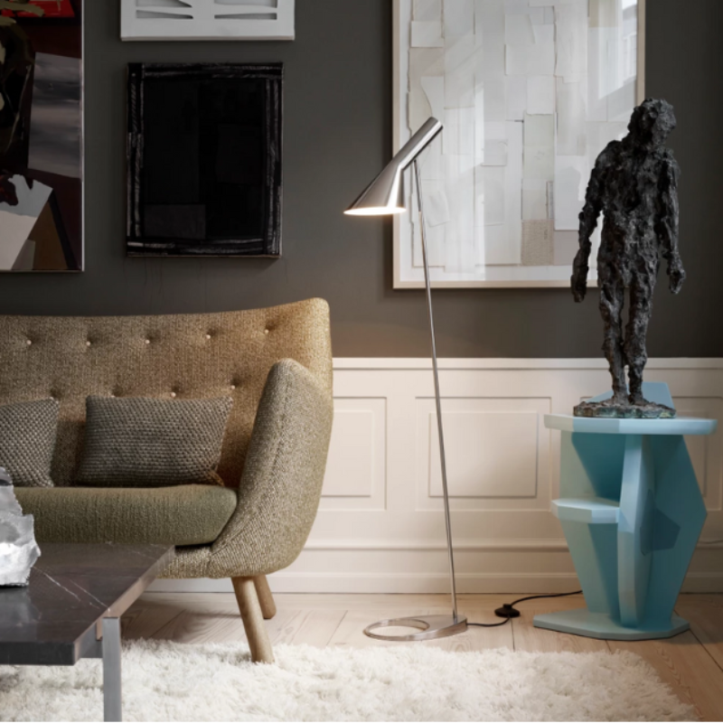 The AJ Floor from Louis Poulsen in a lounge.