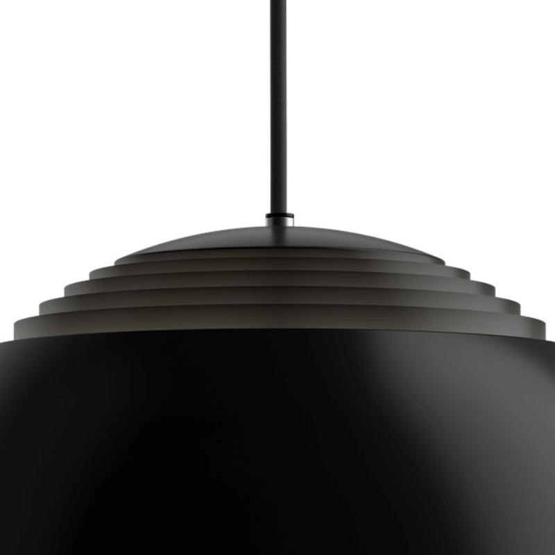 The AJ Royal from Louis Poulsen in a detailed image.