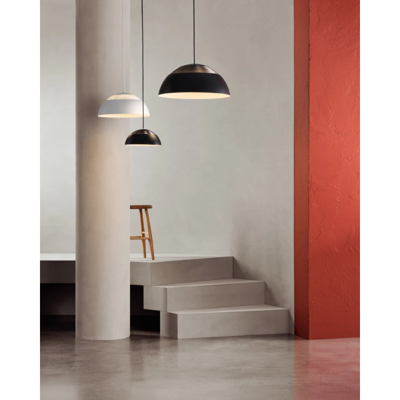 The AJ Royal from Louis Poulsen in a home lighting shot.