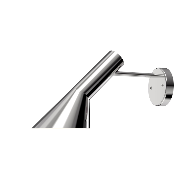 The AJ Wall from Louis Poulsen without switch in stainless steel.