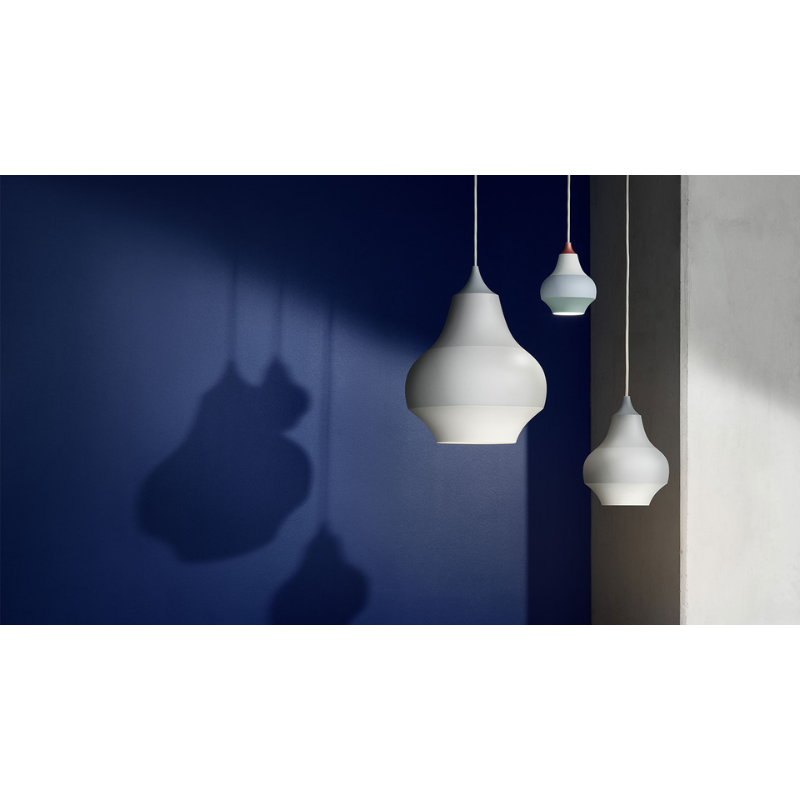 The Cirque from Louis Poulsen in a family space lifestyle photograph.