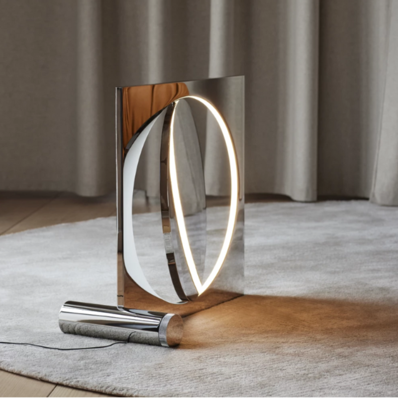 The Moonsetter Floor from Louis Poulsen, showing off the lighting design.