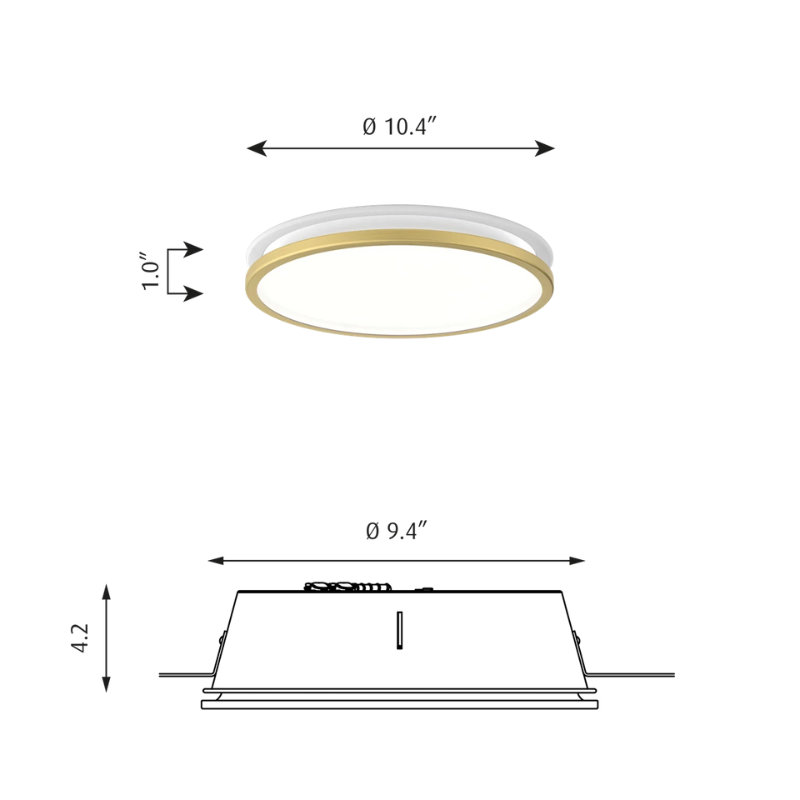 The Munkegaard from Louis Poulsen small (10.4 inch) dimensions. all-groups