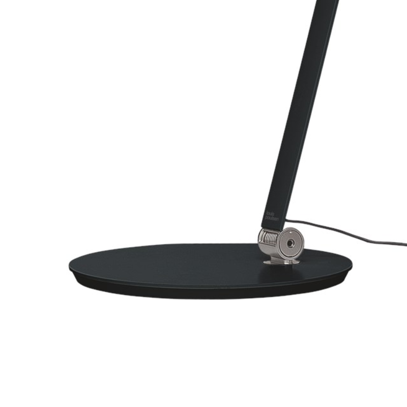 The NJP Table from Louis Poulsen in a close up of the lamp base.