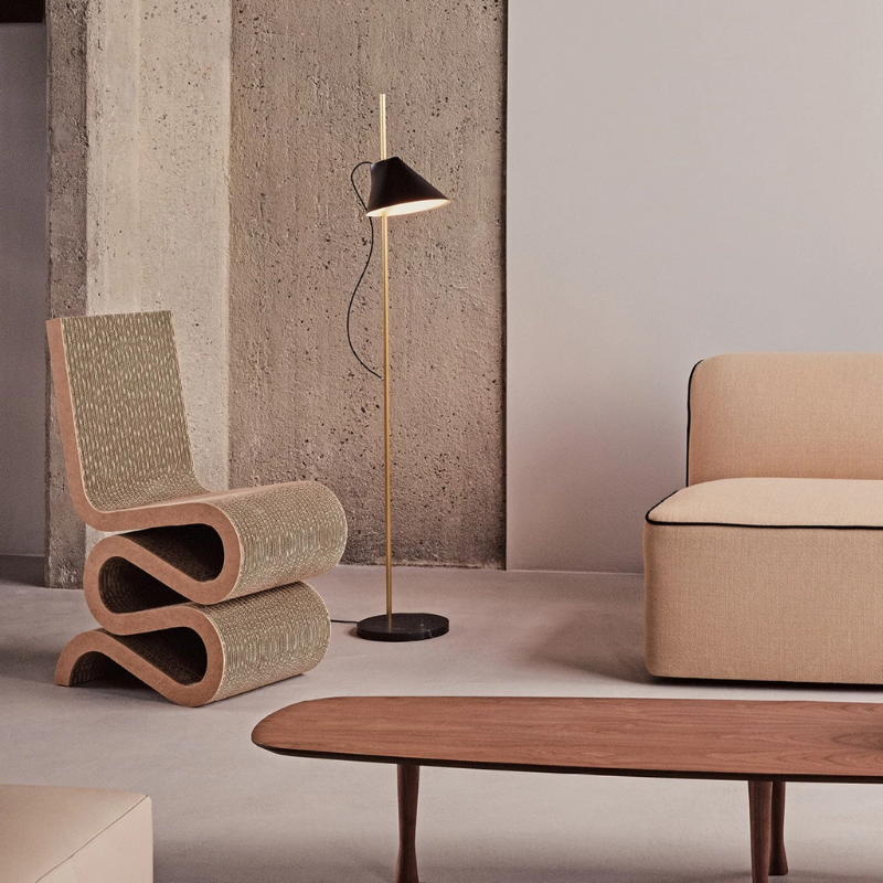 The Yuh Floor from Louis Poulsen in a living space.