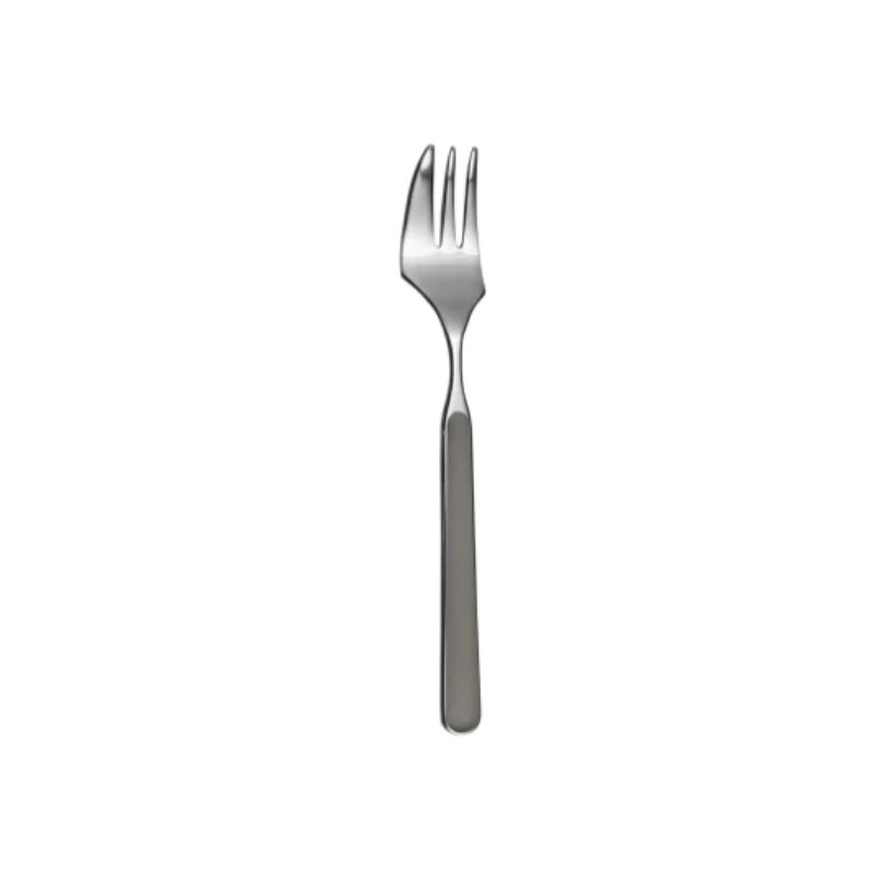 The Fantasia Cake Fork from Mepra in grey.