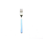 The Fantasia Dessert Fork from Mepra in light blue.