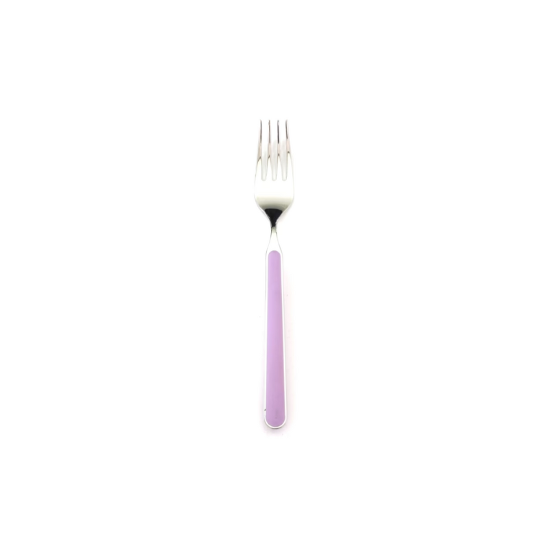 The Fantasia Dessert Fork from Mepra in lilac.