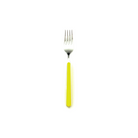 The Fantasia Dessert Fork from Mepra in yellow.