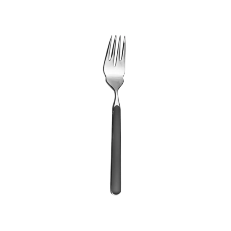 The Fantasia Fish Fork from Mepra in black.