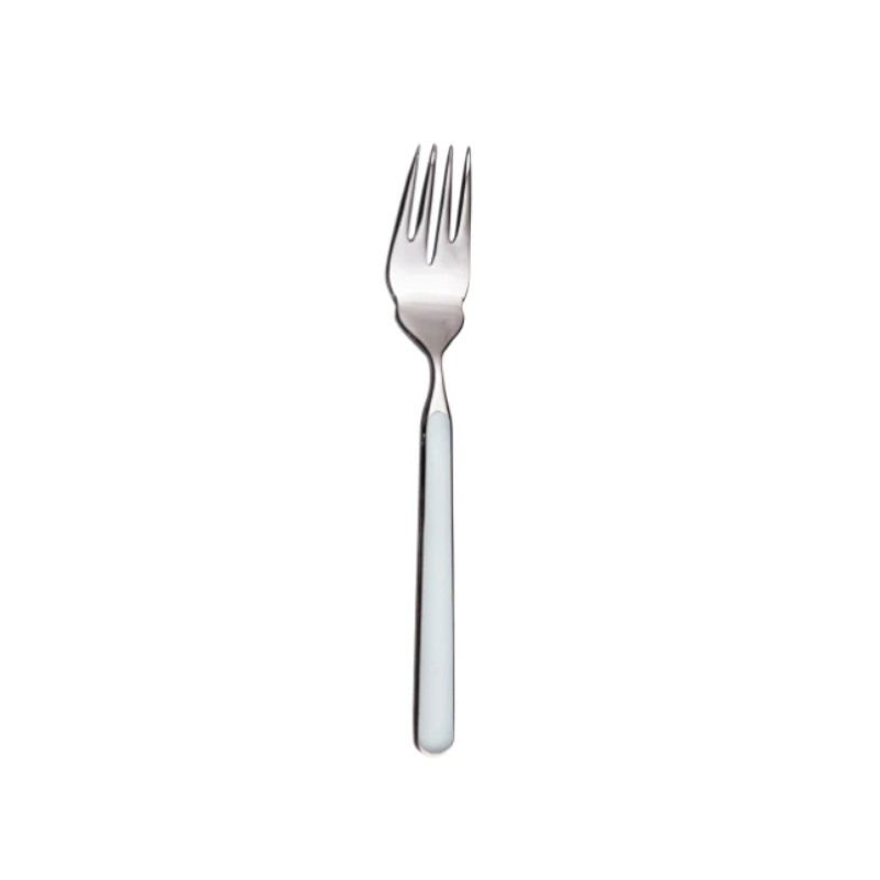 The Fantasia Fish Fork from Mepra in light blue.