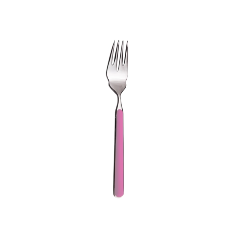 The Fantasia Fish Fork from Mepra in pink.