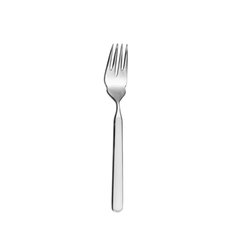 The Fantasia Fish Fork from Mepra in white.