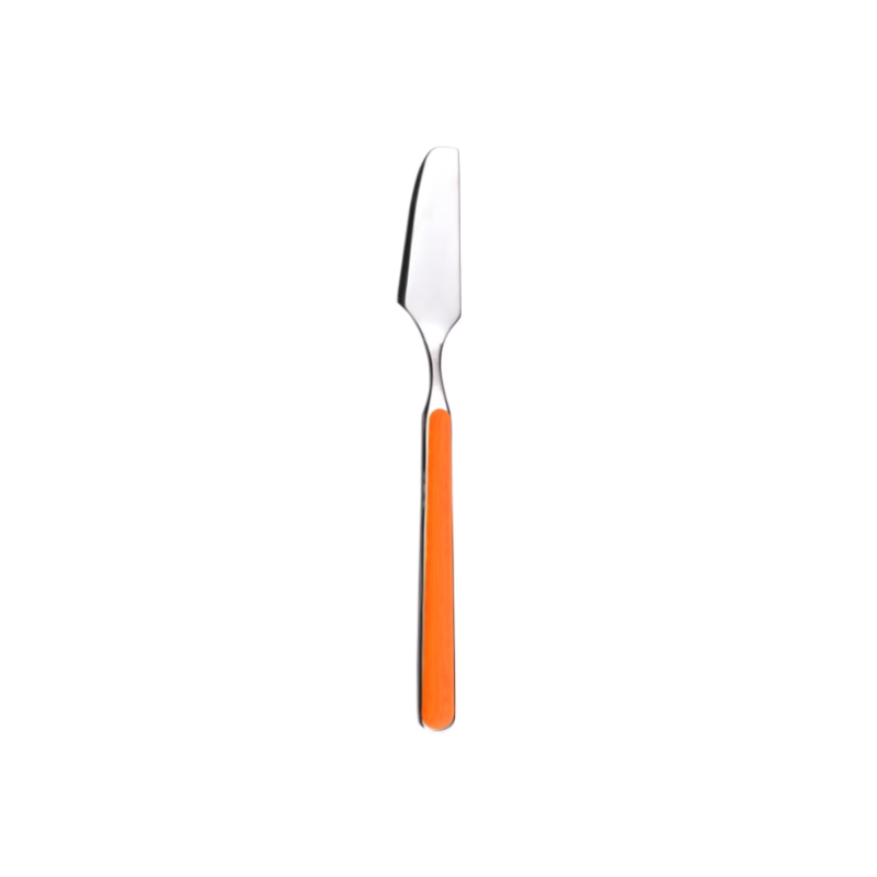The Fantasia Fish Knife from Mepra in orange.