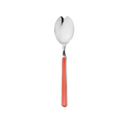 The Fantasia Salad Serving Spoon from Mepra in new coral.