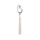 The Fantasia Salad Serving Spoon from Mepra in white.