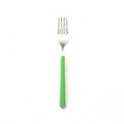 The Fantasia Table Fork from Mepra in apple green.