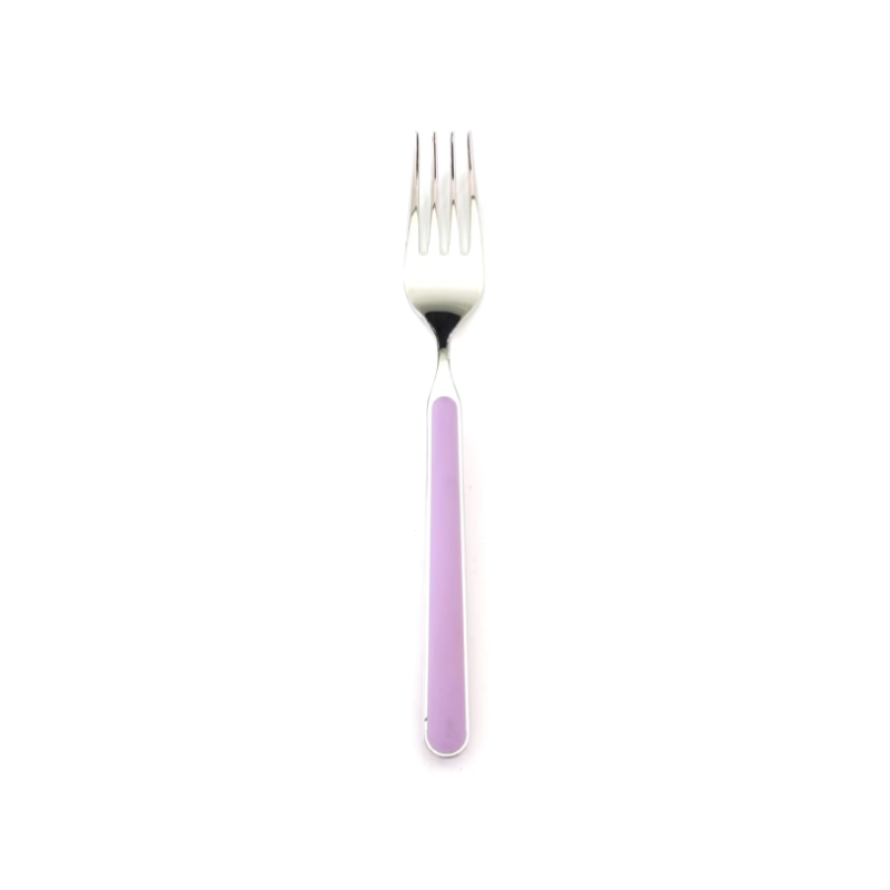 The Fantasia Table Fork from Mepra in lilac.