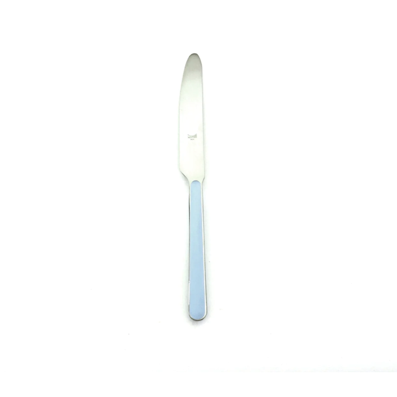 The Fantasia Table Knife from Mepra in light blue.