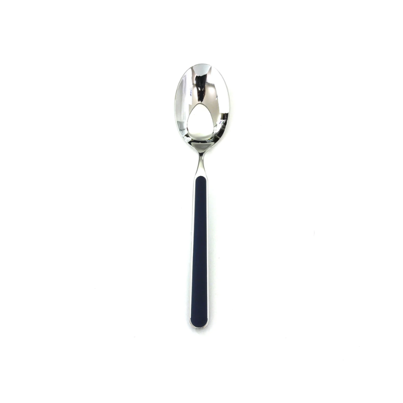 The Fantasia Table Spoon from Mepra in cobalt.