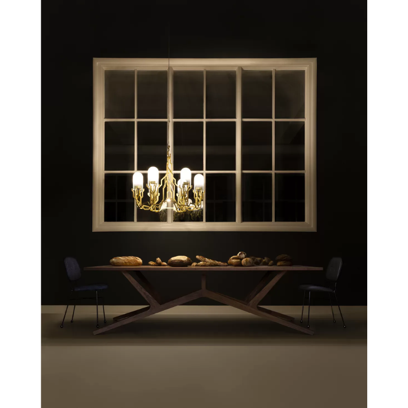 The Liberty Table by Moooi in a dining room.