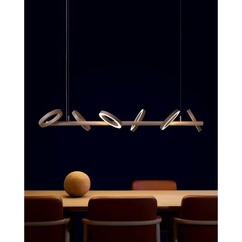 The Pallana Light from Moooi in a living area.