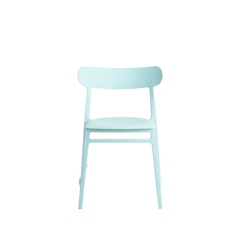 The Lightly Dining Chair from Noho in glacier.
