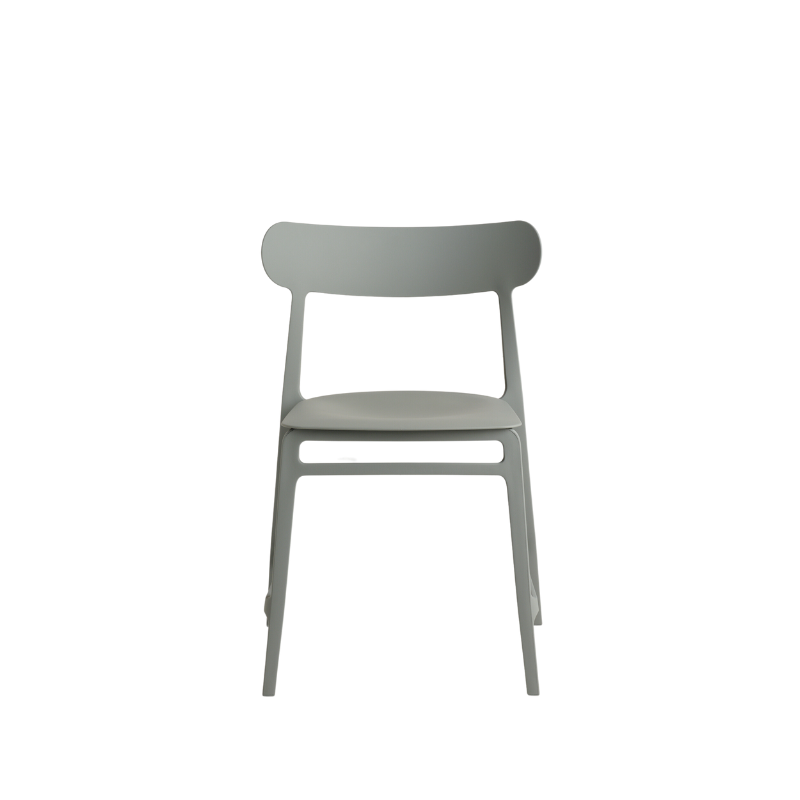 The Lightly Dining Chair from Noho in stone.