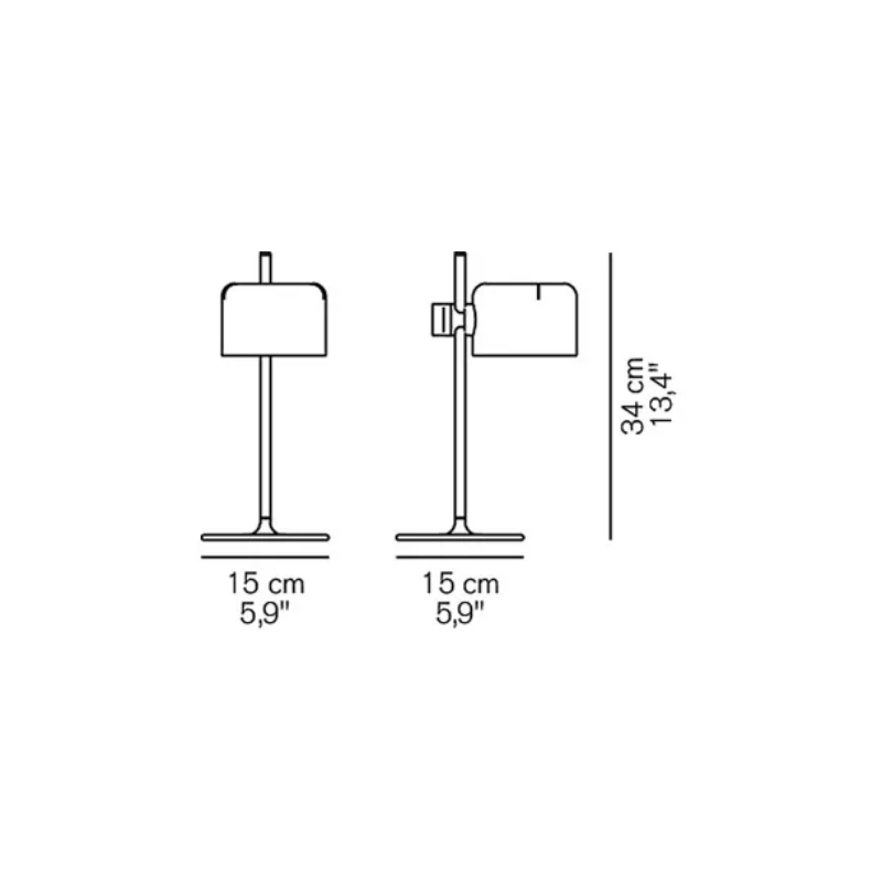 The Mini Coupé from Oluce dimensions. all-groups