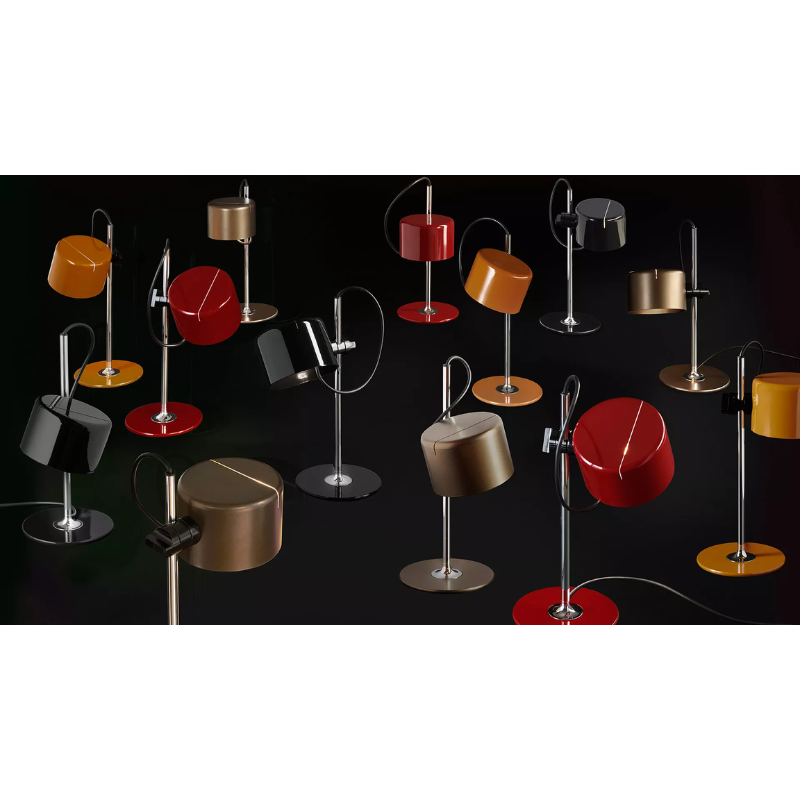 The Mini Coupé from Oluce in a lifestyle photograph. all-groups