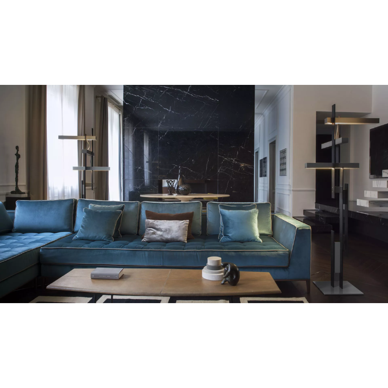 The Las from Oluce in a living room.