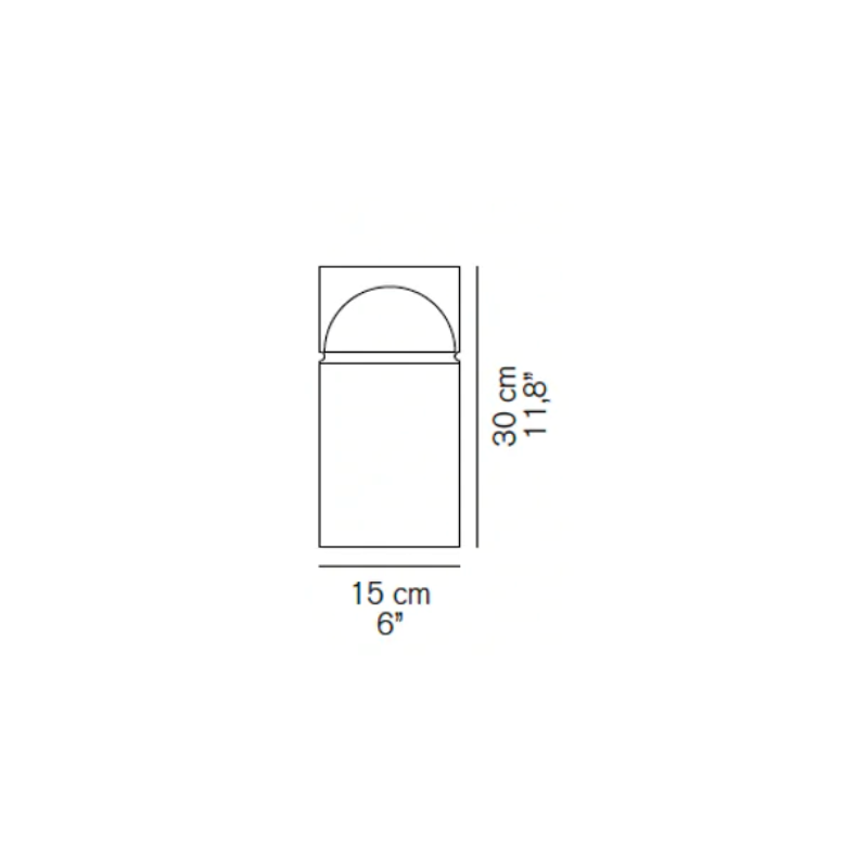 The Medusa from Oluce dimensions. all-groups