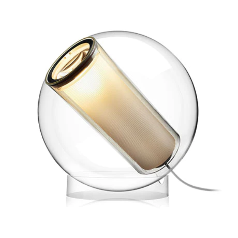 The Bel Occhio Table light from Pablo Designs in white.