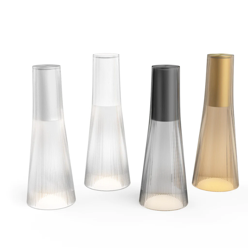 Inspired by a cone of light, Candél’s graceful vessel-like silhouette is in perfect harmony with its surroundings allowing the environment to filter through. Candél casts a warm, intimate candle-like glow that’s sure to seduce and become the central focus of any social gathering.