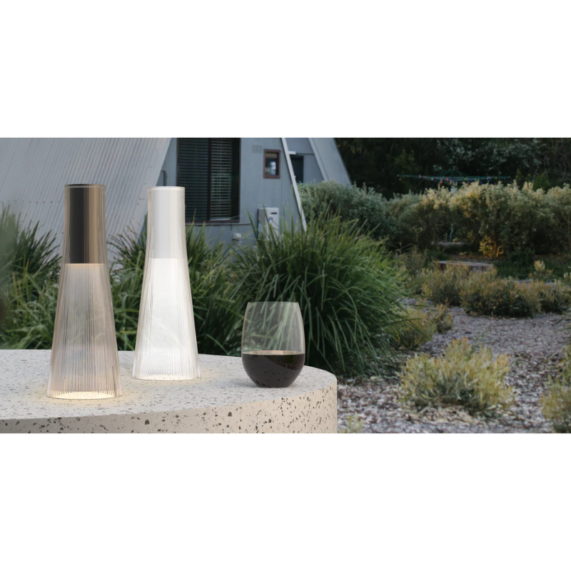 Inspired by a cone of light, Candél’s graceful vessel-like silhouette is in perfect harmony with its surroundings allowing the environment to filter through. Candél casts a warm, intimate candle-like glow that’s sure to seduce and become the central focus of any social gathering.