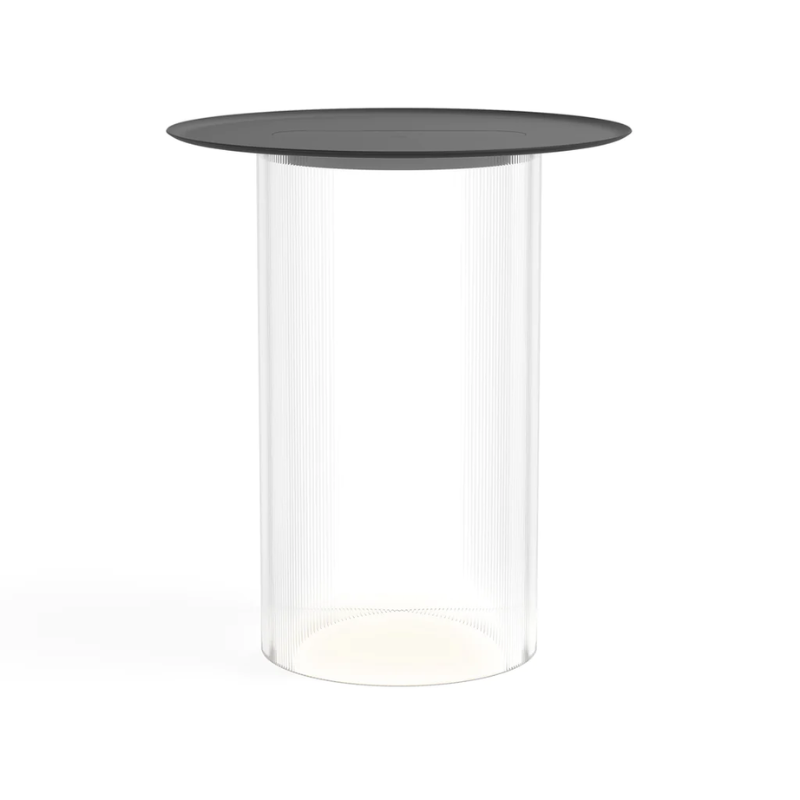 The Carousel Floor from Pablo Designs with the black tray and clear diffuser.